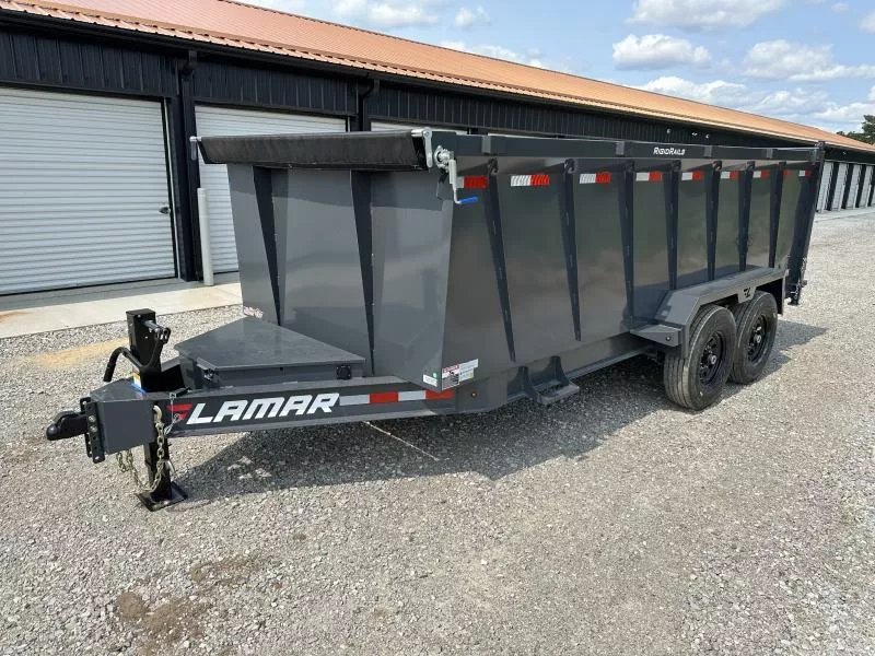 6.92"x16" Lamar Trailers Dump