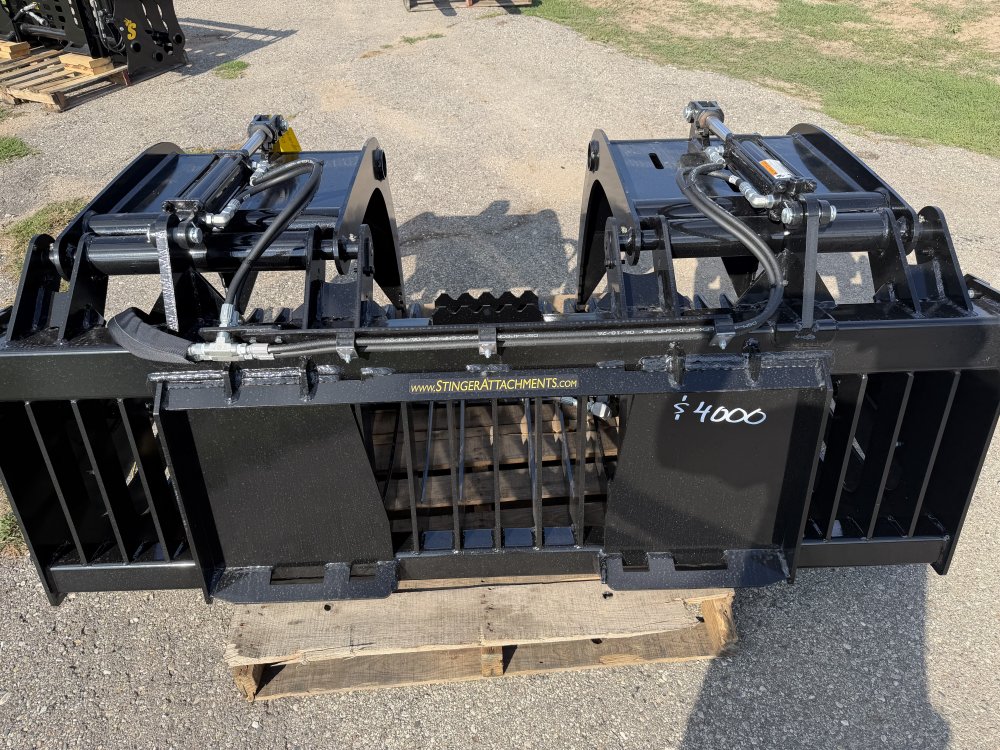 2026 Stinger Attachments 72" Grapple Bucket ROG-72 BOS