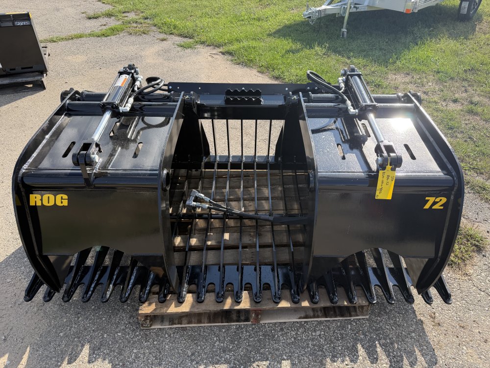 2026 Stinger Attachments 72" Grapple Bucket ROG-72 BOS