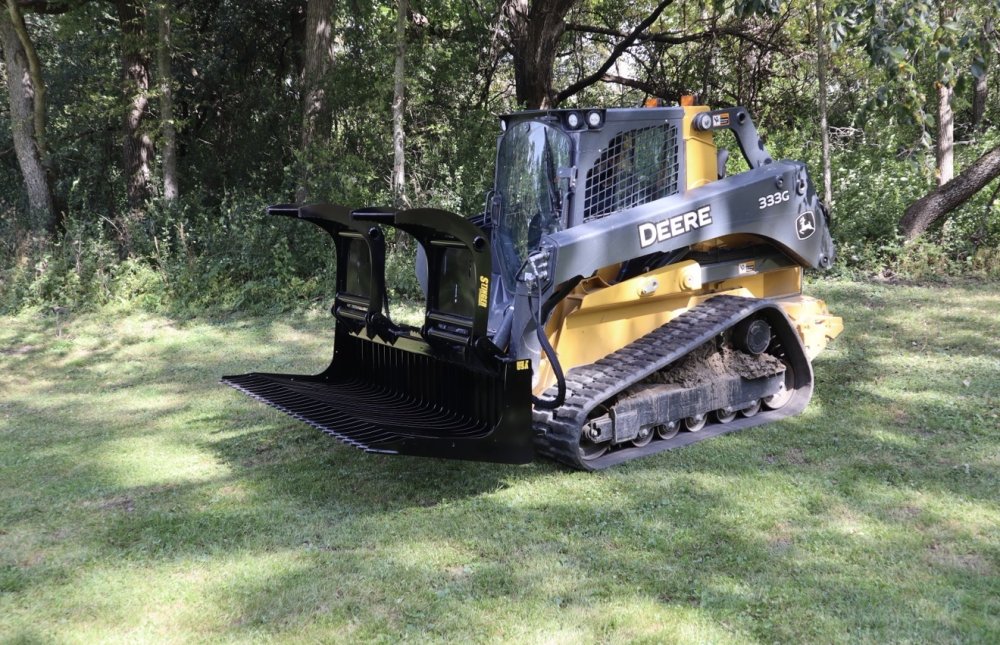 2026 Stinger Attachments 72" Grapple Bucket ROG-72 BOS