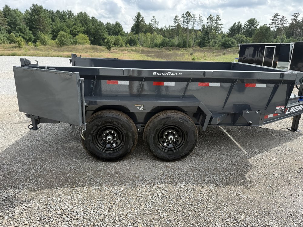 83"x12' Lamar Trailers Dump