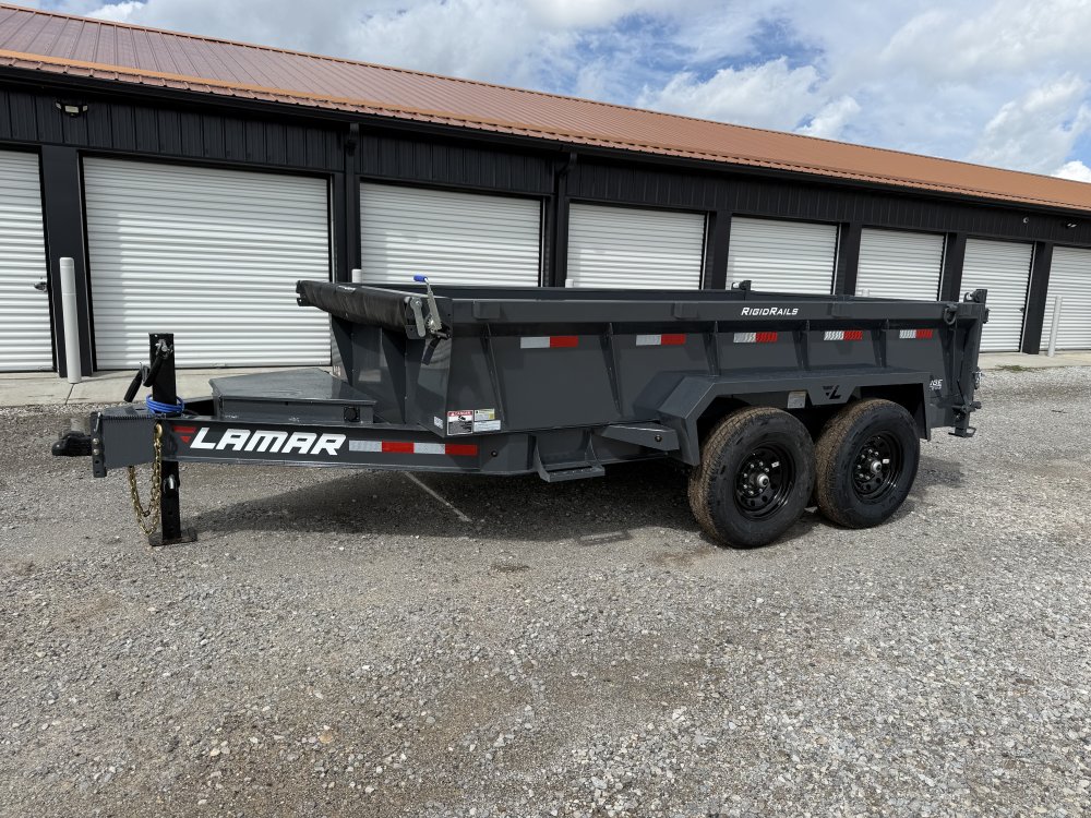 83"x12' Lamar Trailers Dump