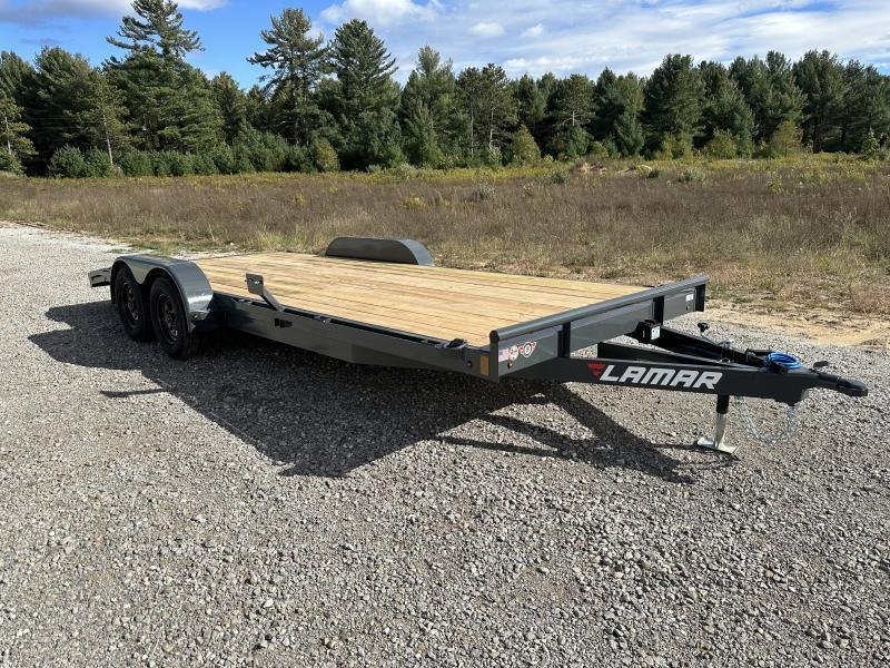 2026 Lamar Trailers 83"x20' 7K Car Hauler Trailer