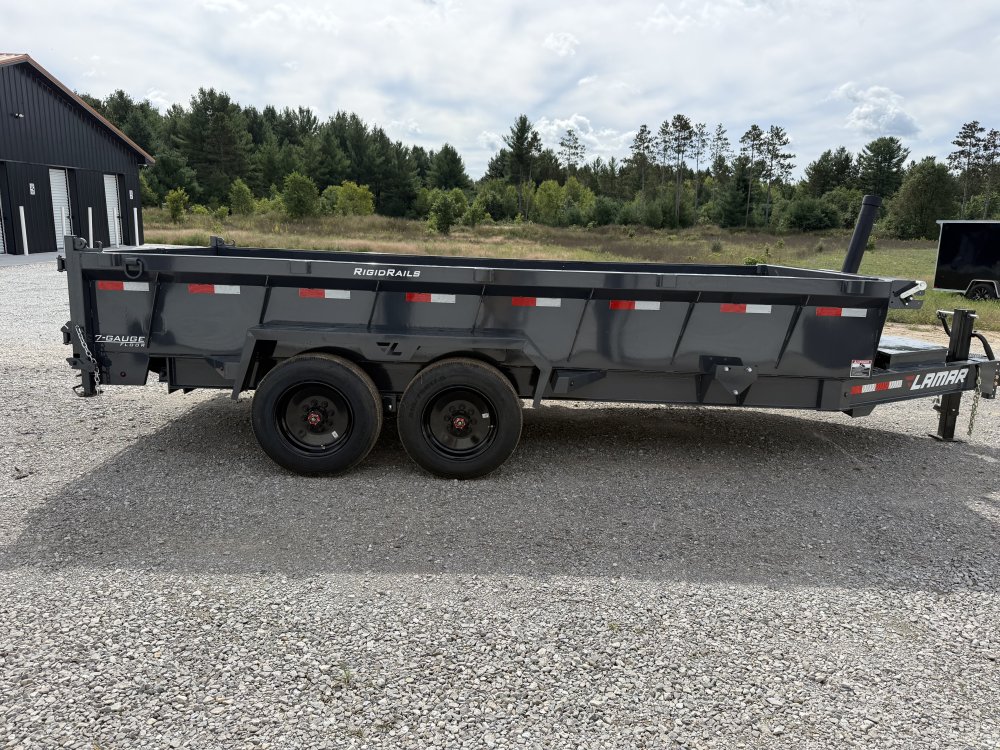 2027 Lamar Trailers 83"x16' Dump Trailer