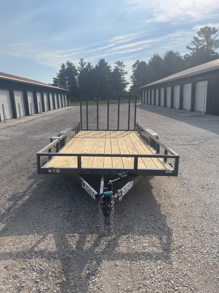 2027 Lamar Trailers 83"x16' Steel Utility Trailer