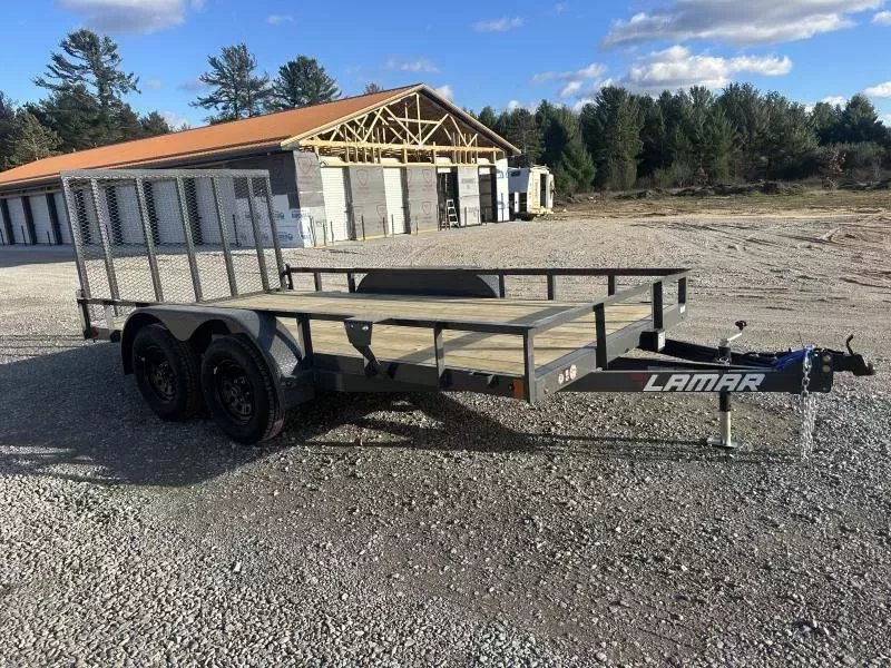 83"x14' Lamar Trailers Steel Utility