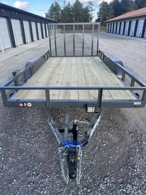 83"x14' Lamar Trailers Steel Utility