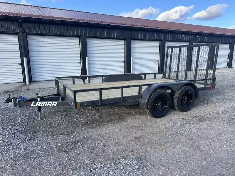 83"x14' Lamar Trailers Steel Utility