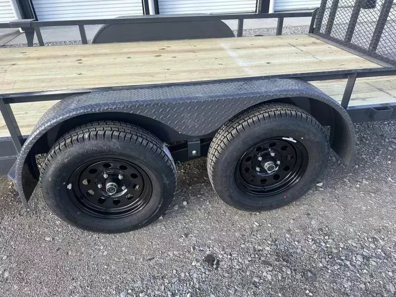 83"x14' Lamar Trailers Steel Utility