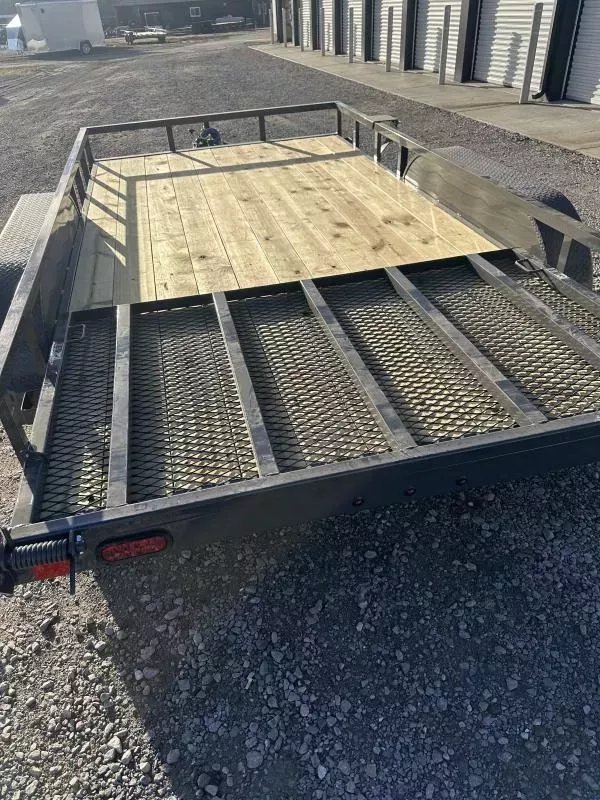 83"x14' Lamar Trailers Steel Utility