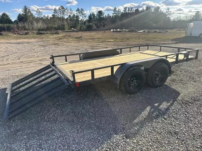 83"x14' Lamar Trailers Steel Utility