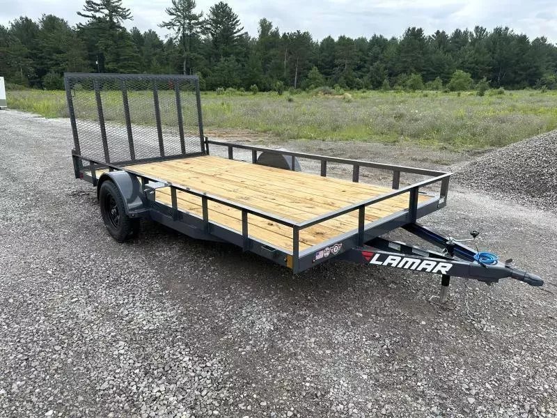 83"x12' Lamar Trailers Steel Utility