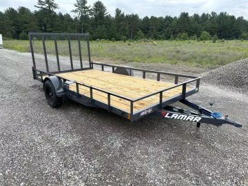 83"x12' Lamar Trailers Steel Utility