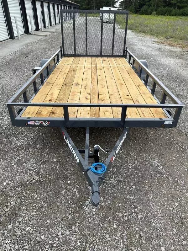 83"x12' Lamar Trailers Steel Utility