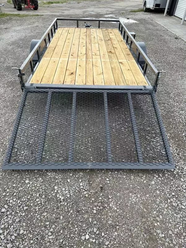 83"x12' Lamar Trailers Steel Utility