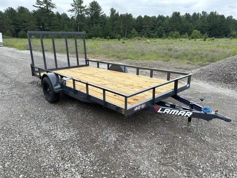 83"x14' Lamar Trailers Steel Utility