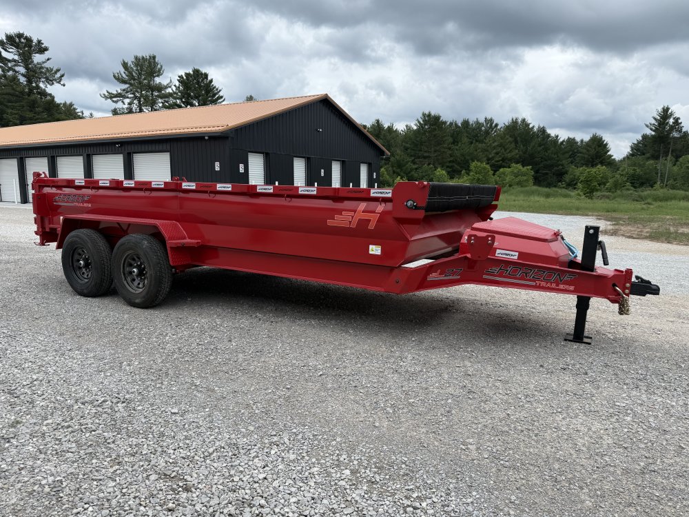 2026 Horizon Trailers 83"x16' 14K Dump Trailer