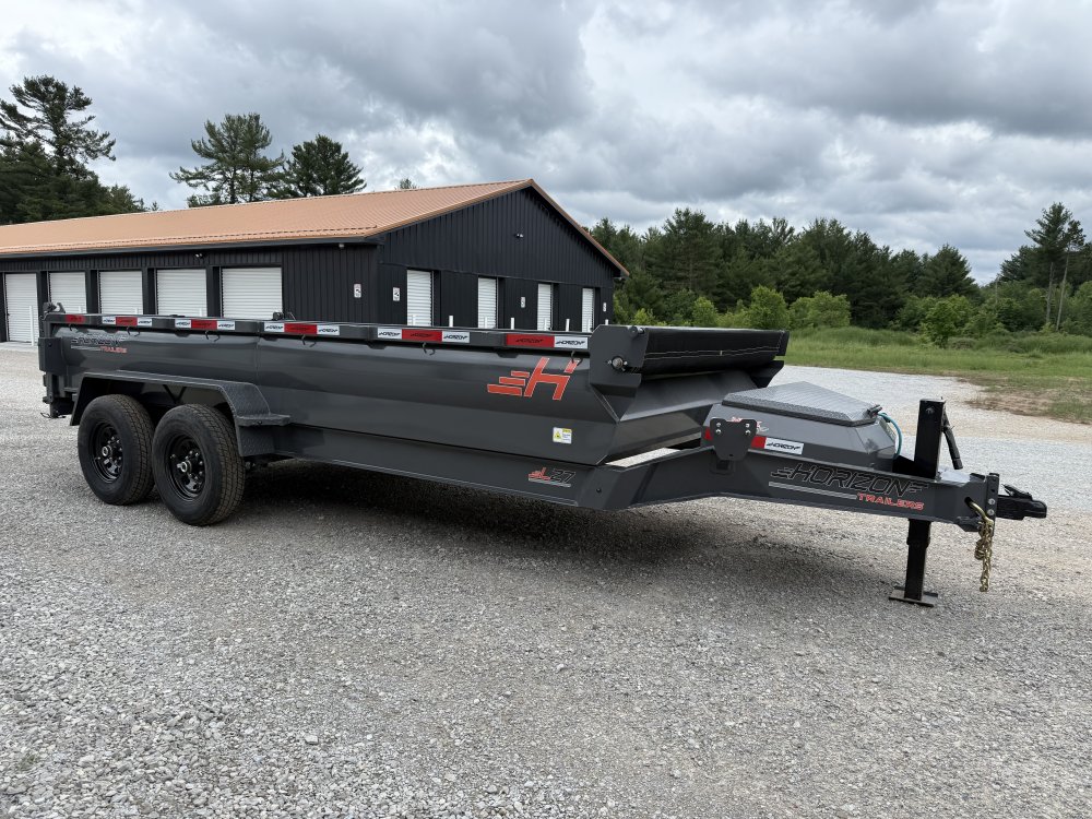 2026 Horizon Trailers 83"x16' 14K Dump Trailer