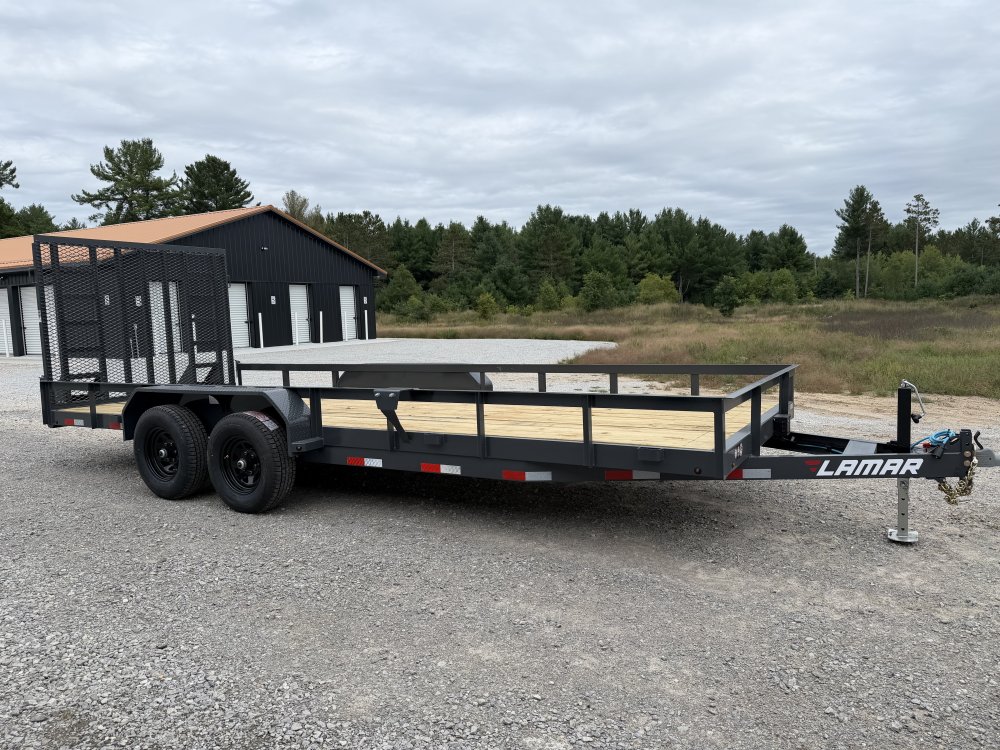 2027 Lamar Trailers 83"x20' Steel Utility Trailer