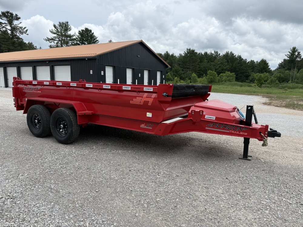 2026 Horizon Trailers 83"x14' 14K Dump Trailer