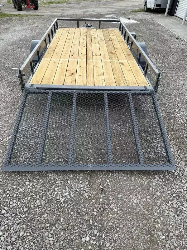 83"x12' Lamar Trailers Steel Utility