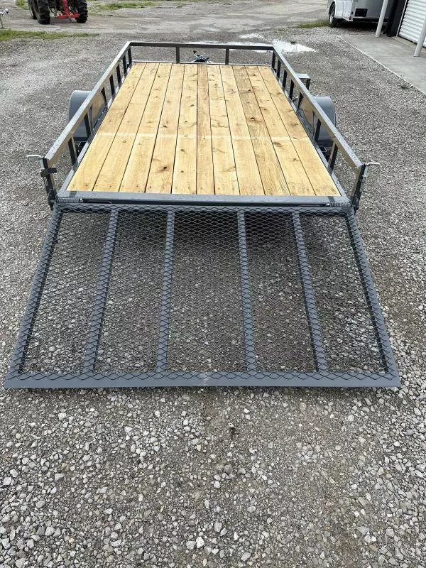 83"x14' Lamar Trailers Steel Utility