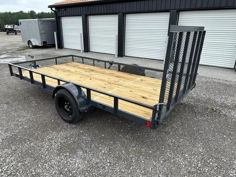 83"x14' Lamar Trailers Steel Utility