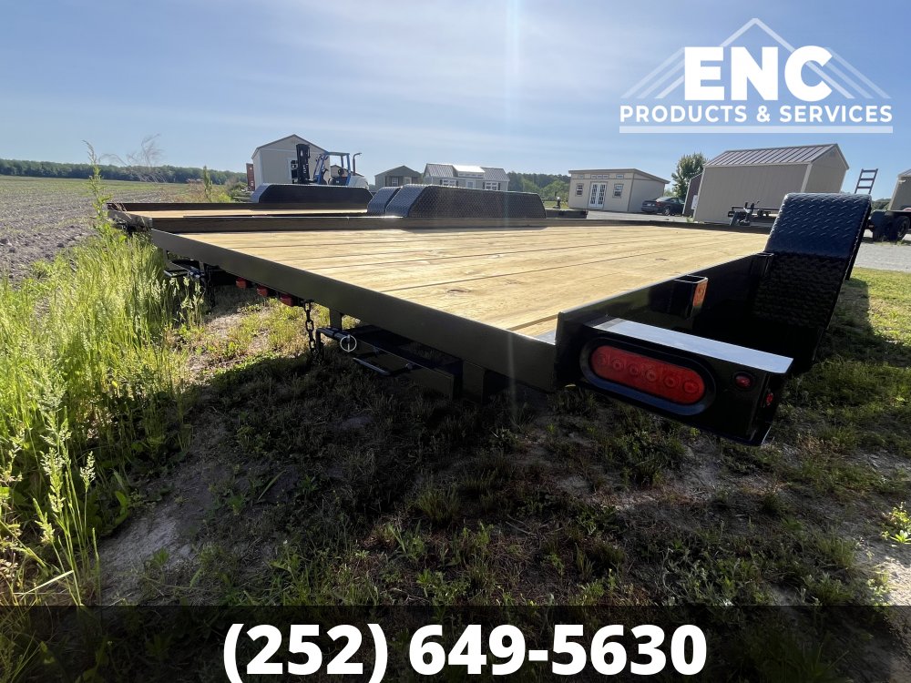 7x20 Currahee Trailers Flatbed Car Hauler