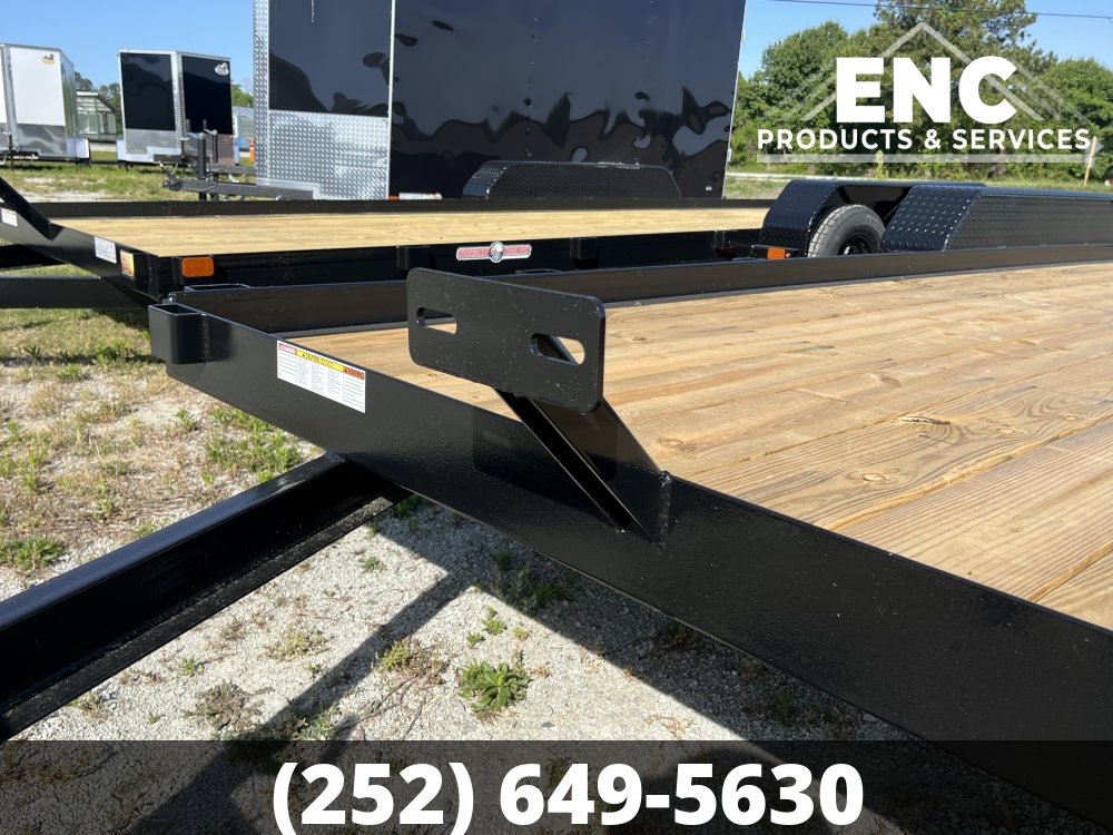 7x20 Currahee Trailers Flatbed Car Hauler