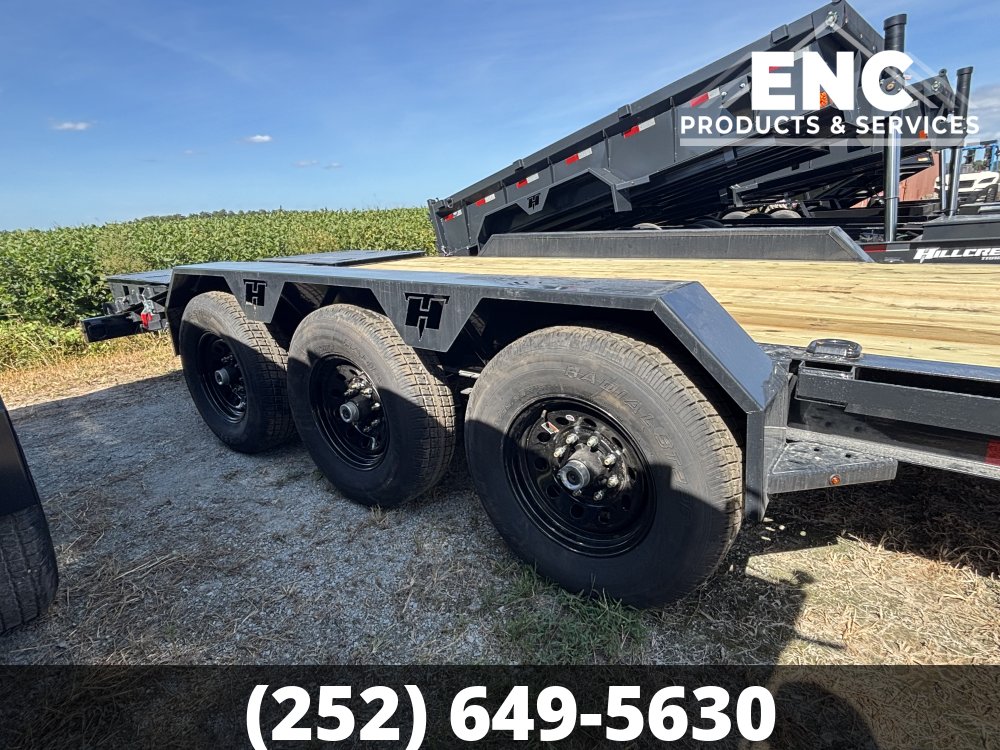7'x22' Hillcrest 21K Triple-Axle I-Beam Equipment Trailer