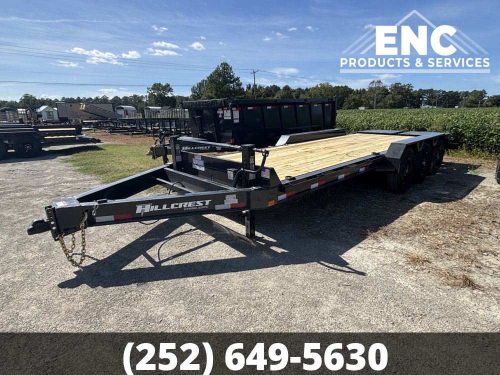 7'x22' Hillcrest 21K Triple-Axle I-Beam Equipment Trailer