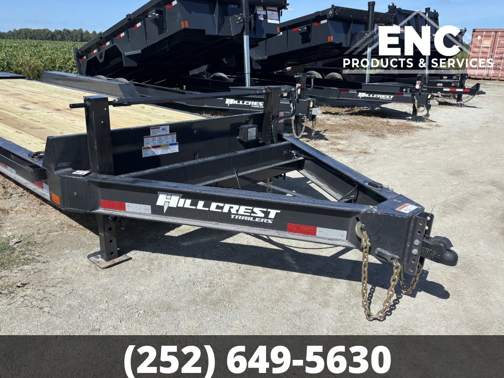 7'x22' Hillcrest 21K Triple-Axle I-Beam Equipment Trailer