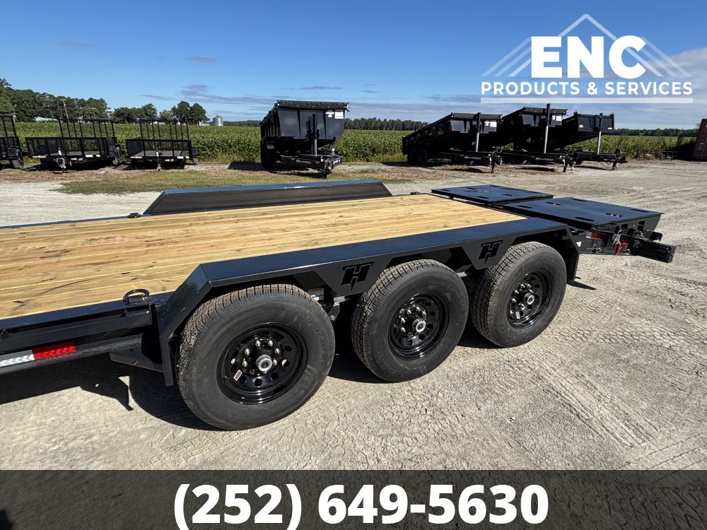 7'x22' Hillcrest 21K Triple-Axle I-Beam Equipment Trailer