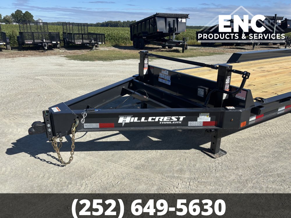 7'x22' Hillcrest 21K Triple-Axle I-Beam Equipment Trailer