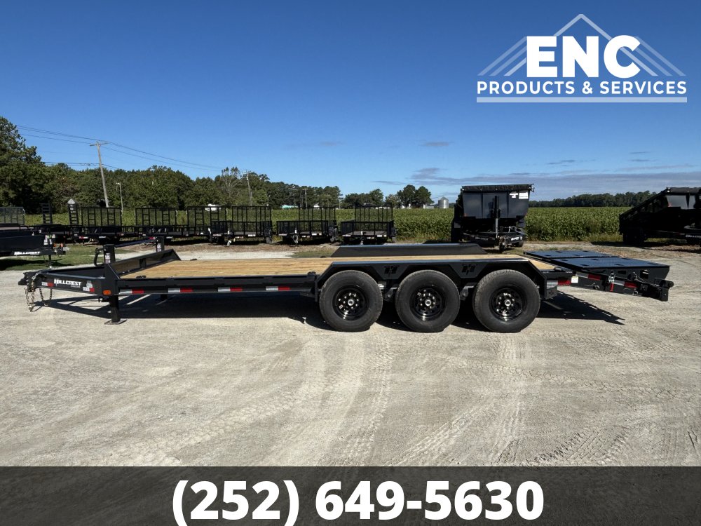 7'x22' Hillcrest 21K Triple-Axle I-Beam Equipment Trailer
