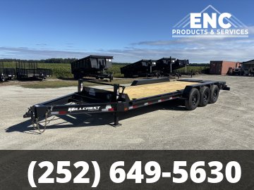7'x22' Hillcrest 21K Triple-Axle I-Beam Equipment Trailer