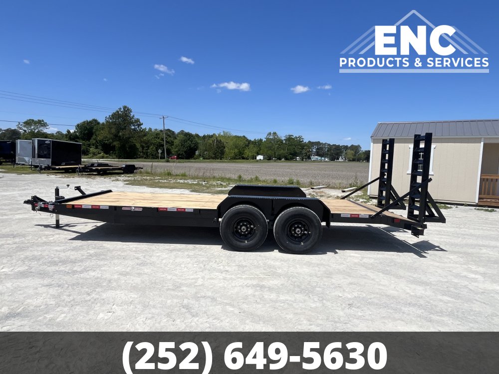 7x20 Currahee Trailers Tilt Deck / Equipment