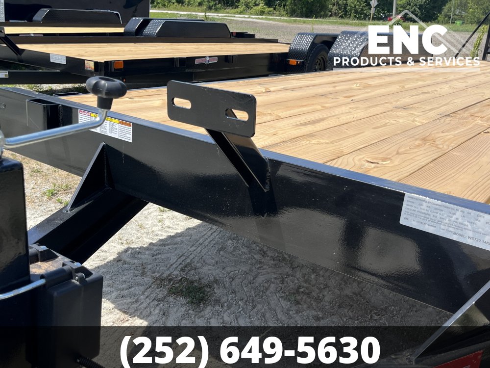 7x20 Currahee Trailers Tilt Deck / Equipment