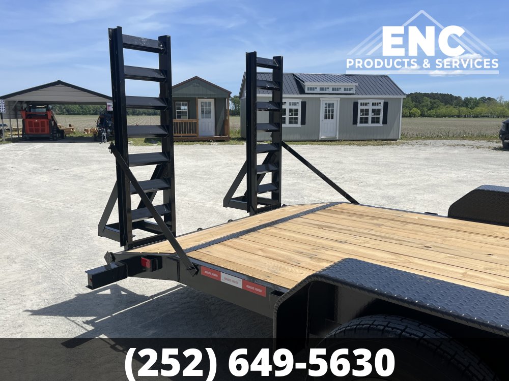 7x20 Currahee Trailers Tilt Deck / Equipment