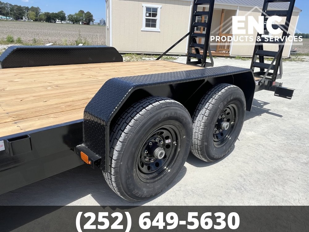 7x20 Currahee Trailers Tilt Deck / Equipment