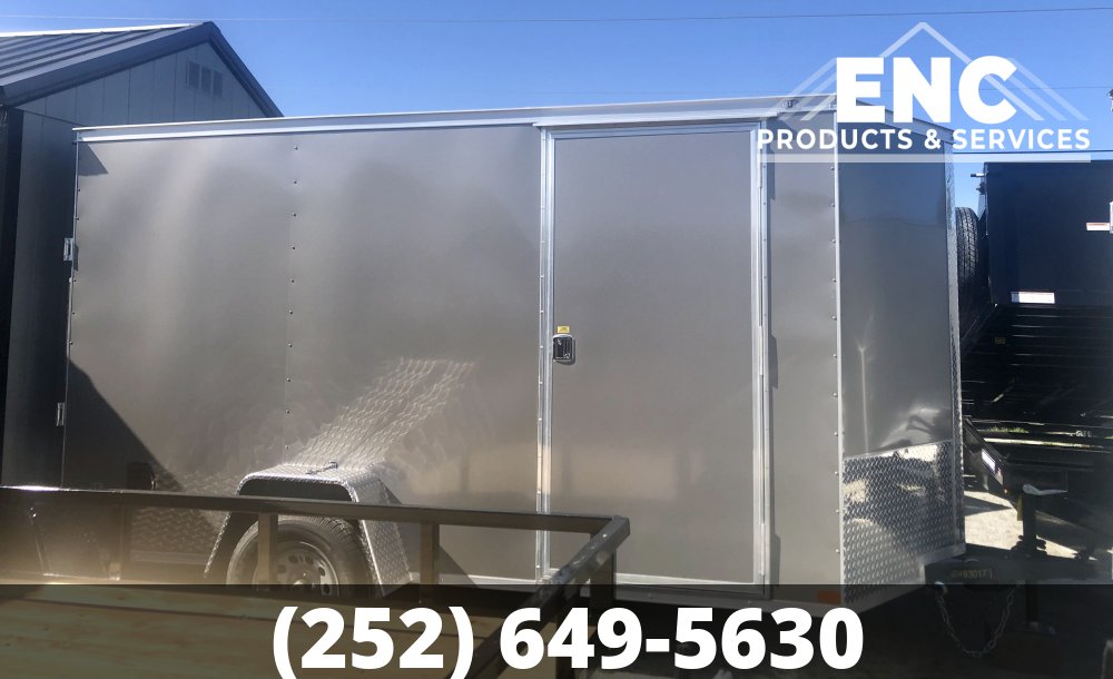 6x12 Covered Wagon Trailers Enclosed Cargo Trailer