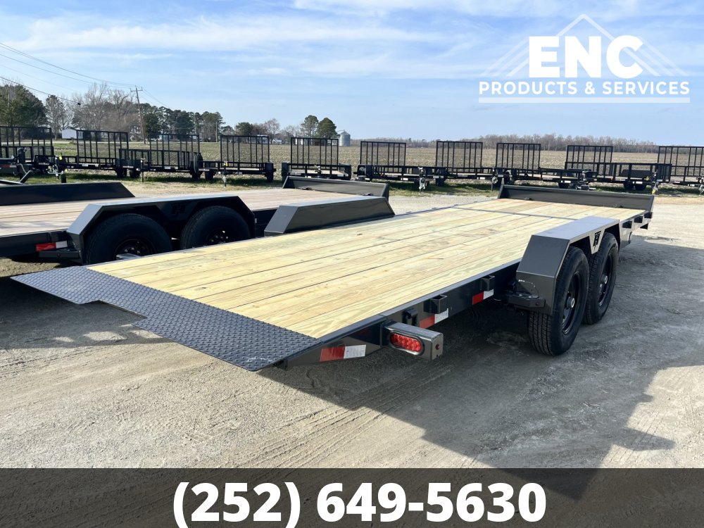 7'x22' Hillcrest Tilt Deck / Equipment 15.4K Partial Tilt Trailer