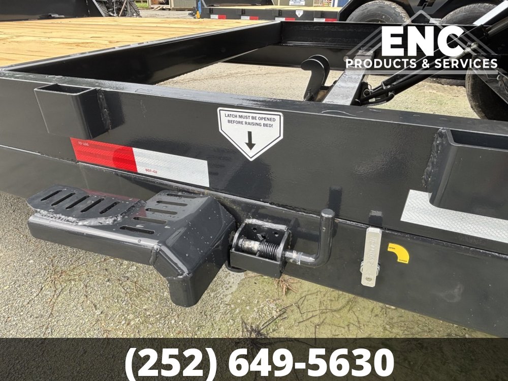 7'x22' Hillcrest Tilt Deck / Equipment 15.4K Partial Tilt Trailer