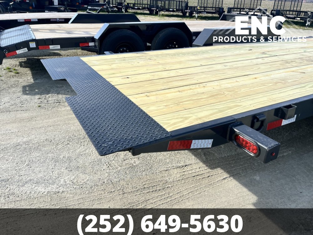 7'x22' Hillcrest Tilt Deck / Equipment 15.4K Partial Tilt Trailer