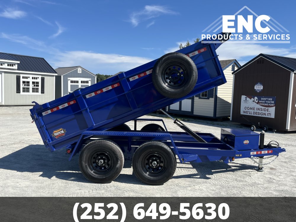 6x10 Prospector Trailers Dump