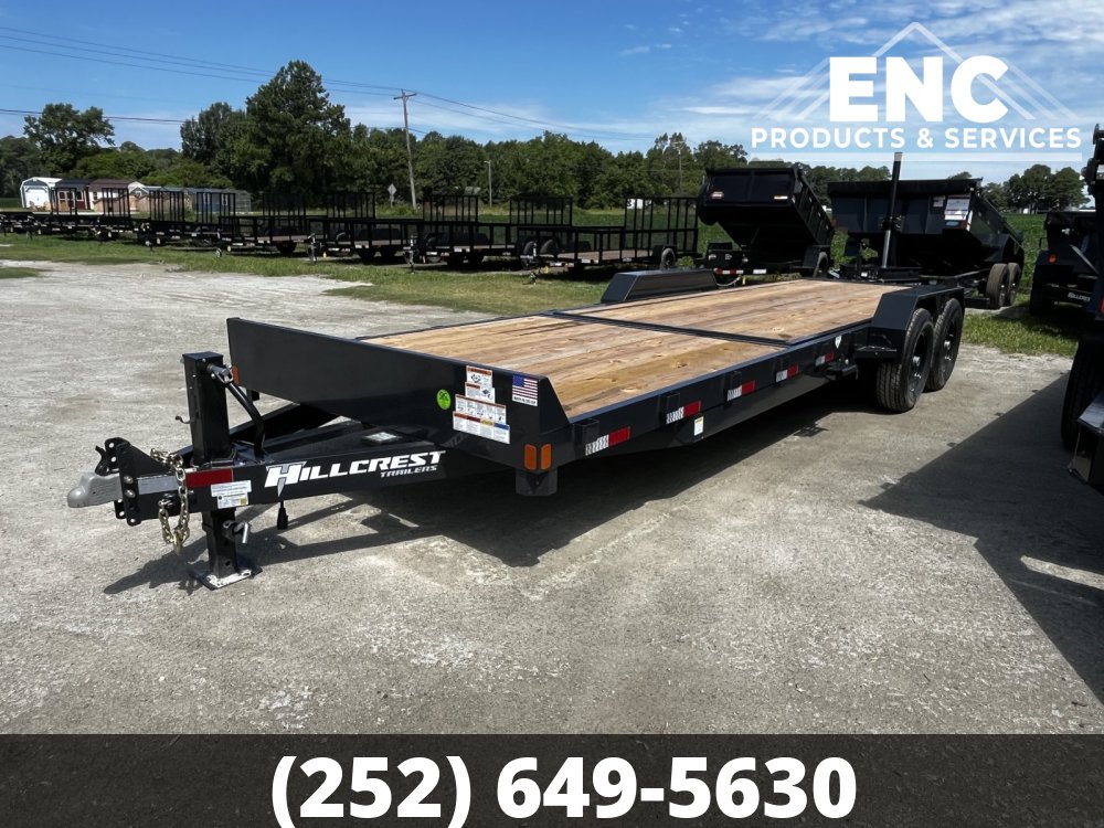 7'x24' Hillcrest Tilt Deck / Equipment 15.4K Partial Tilt Trailer