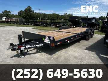 7'x24' Hillcrest Tilt Deck / Equipment 15.4K Partial Tilt Trailer