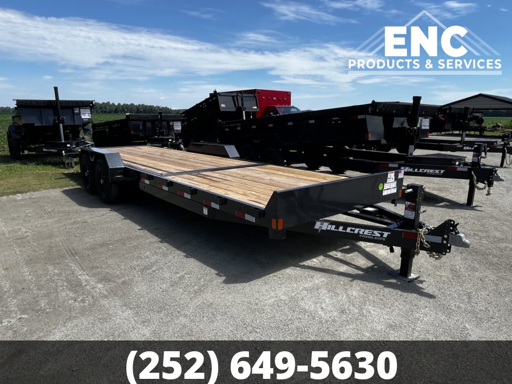 7'x24' Hillcrest Tilt Deck / Equipment 15.4K Partial Tilt Trailer
