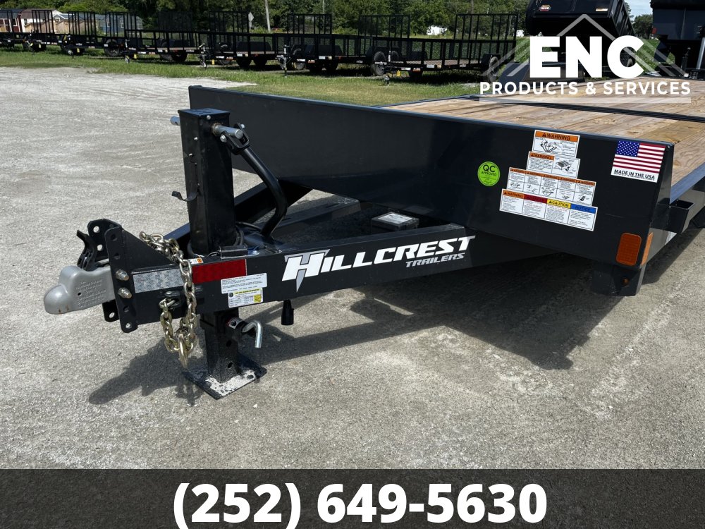 7'x24' Hillcrest Tilt Deck / Equipment 15.4K Partial Tilt Trailer