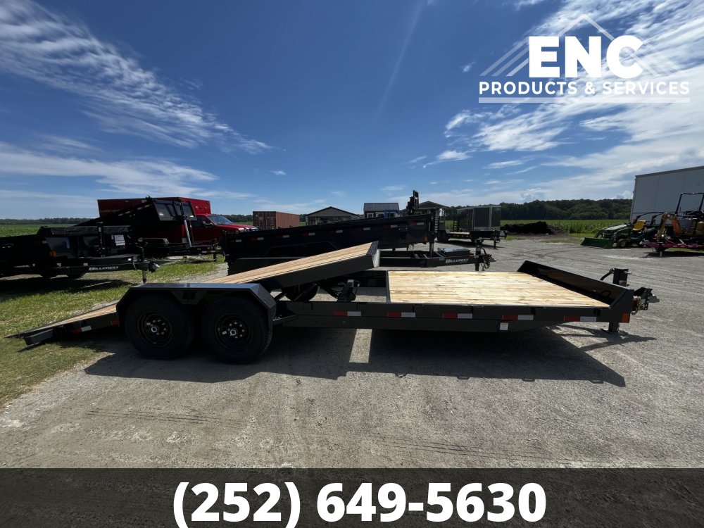 7'x24' Hillcrest Tilt Deck / Equipment 15.4K Partial Tilt Trailer